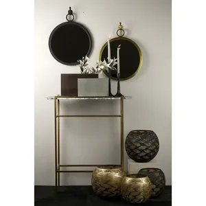 Decorative Handmade Metal <b>Candle</b> Holder <b>Tray</b> Set Luxury Table Styling Foldable Easy Export Shipping Home - Product Image 3