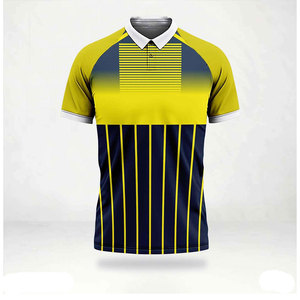 Maillot de cricket pour homme avec logo personnalisé, respirant, de haute qualité, vêtements d'équipe avec options de personnalisation, 100% polyester - Product Image 1