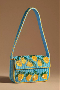 Pochette à perles faite à la main de haute qualité, broderie florale 3D (soie), style floral, logo personnalisé, emballage personnalisé, forme personnalisée - Product Image 3