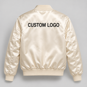 Chaquetas Bomber Varsity de Satén Casuales para Hombre, Ropa Deportiva con Botones, Diseño Personalizado, Chaqueta Universitaria de Béisbol para Hombre - Product Image 2