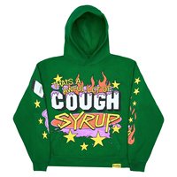 Sweat-shirt à capuche oversize pour homme, tendance, broderie 3D, poche, streetwear, coton, molleton français, coupe classique, hiver, décontracté