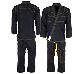 Kimono de Jiu Jitsu Brasileño (BJJ) Listo para la Competencia, para Luchadores de Judo, Karate y MMA, con Costuras Reforzadas de Alta Resistencia - Product Image 5
