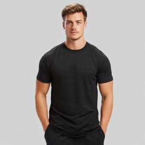 Camisetas Deportivas para Hombre, 100% Algodón, Transpirables, de Secado Rápido, Ecológicas, Corte Regular, Ligeras, para Gimnasio, Running y Entrenamiento - Product Image 2