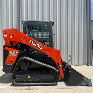 Chargeuse compacte Kubota haut de gamme avec attache broyeur, chargeuse sur chenilles, capacité nominale de 4 tonnes, pour travaux forestiers et défrichement - Product Image 4