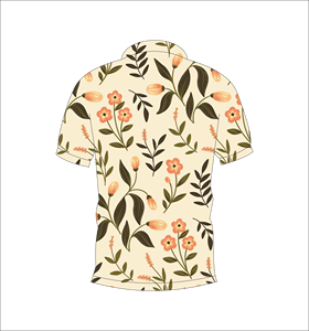 Camisa Polo para Hombre con Estampado Floral Tropical, Manga Corta, Casual, de Verano, Ligera, con Cuello, para Golf - Product Image 6