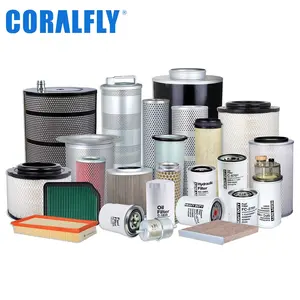 Coralfly C-7916 Filter Oli Mesin Diesel, Truk Tugas Berat C-1007 C1318 C-49140 C-1513 untuk Filter Oli Sakura