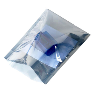 Opp <b>Bag</b> BOPP Material Heat Seal Resealable Transparent Blue 400x750mm Plastic <b>Packaging</b> <b>Bag</b> - Product Image 1