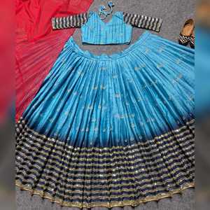 Vêtements de mariage de créateur Tenue de soirée élégante Lehenga-Choli pour occasions spéciales - Product Image 5