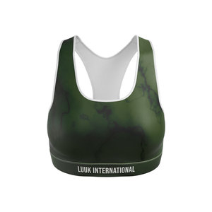 Customized Direct Factory Made Seamless Racerback Sports Bra Women High Impact <b>Running</b> Fitness Workout Bra - Product Image 5