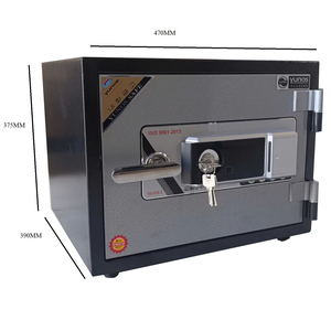 Le coffre-fort ignifuge YUNOS YNS-35F est doté d'un verrouillage numérique par empreinte digitale et d'une protection antivol optimale. - Product Image 3