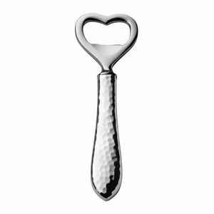 Nuevo abridor de botellas de acero inoxidable con mango martillado y diseño en forma de corazón, abridor manual para bar. - Product Image 3