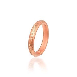 Anillo Ajustable de Cobre Puro Forjado a Mano con Grabado Om Namah Shivay, Joyería de Moda para Hombre y Mujer, Artesanal Moderno - Product Image 4