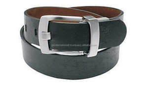 Ceintures en cuir de vachette pour hommes, mode personnalisée, ceinture décontractée en cuir véritable avec boucle ardillon en alliage et tailles personnalisées - Product Image 2