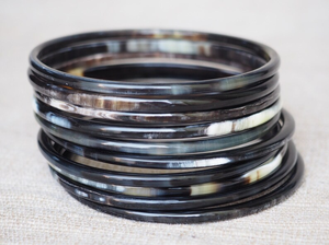 Brazalete de cuerno de búfalo natural, estilo rock chic bohemio, regalo, cumpleaños, playa, boda, por Perfect Enterprises - Product Image 3