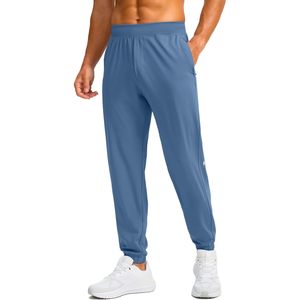 2025 Pantalon de survêtement léger pour hommes Poches à fermeture éclair Athlétique Workout Joggers Vêtements de golf 32 \ "(Slate) - Product Image 1