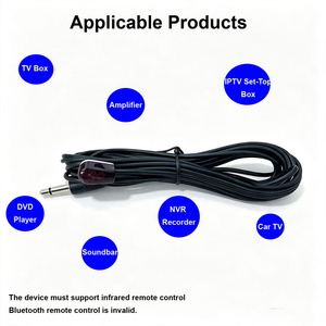 IFA03LC TV Set Top Box <b>Remote</b> Control Infrared Car Control Line PVC Jacket 3MM Outer Diameter 3.5MM <b>Plug</b> 13-15M Emission Stock - Product Image 4