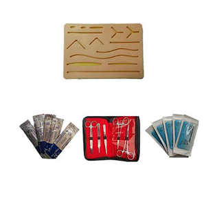 ชุดฝึกหัดเย็บแผลซิลิโคน PVC ทนทานสำหรับนักศึกษาแพทย์ พร้อมแผ่นเย็บขนาดใหญ่ คุณภาพสูง ผลิตโดย Dentavex - Product Image 2