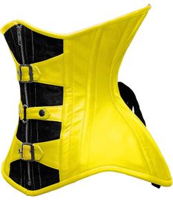 คอร์เซ็ตของผู้หญิงวินเทจชุดกระชับสัดส่วนเซ็กซี่แบบโอเวอร์บัสท์คอร์เซ็ทหนังระบายอากาศทันสมัยสำหรับขนาดใหญ่พิเศษ - Product Image 5