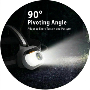 Reflective Vest Running <b>Light</b> LED Front/Rear Combo USB Rechargeable IP55 Rated 180 Beam Angle Safety Hiking Outdoor Sports Run - Product Image 3
