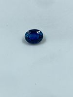 Kyanite naturelle de haute qualité, pierre précieuse bleu foncé, 1,59 carat, ovale, 6x8 mm, en vrac, pour la fabrication de bijoux