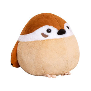 Peluche de Gorrión Personalizado, Juguete de Peluche Suave de Dibujos Animados, Muñeco de Peluche de Algodón con Relleno de Algodón PP, Material Súper Suave, Regalo para Niños - Product Image 1