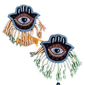 Boucles d'oreilles élégantes, personnalisées, multi-perles, pour femmes, bijoux de fête, au meilleur prix, boucles d'oreilles à perles - Product Image 1