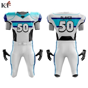 Uniforme de football américain respirant au style unique, design personnalisé pour l'équipe nationale de football, 100 % polyester, USA 2026 - Product Image 4
