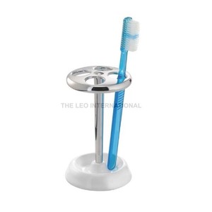High Quality White Marble <b>Brush</b> Holder Elegant Handmade for Home & Hotel Bathroom Decor Wholesale Price from India - Product Image 2