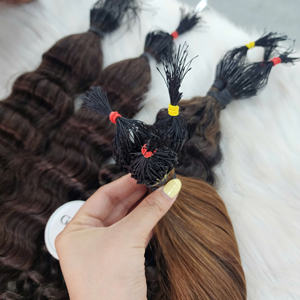 <b>Micro</b> <b>Bead</b> <b>Extensions</b> Real Human <b>Hair</b> Brown <b>Micro</b> Link <b>Hair</b> <b>Extensions</b> Human <b>Hair</b> <b>Micro</b> Ring <b>Extensions</b> Human <b>Hair</b> for Women - Product Image 5