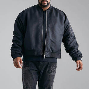 Blouson Bomber Homme Personnalisable Couleur Unie 100% Nylon – Nouvelle Collection Haute Qualité Tendance - Product Image 6