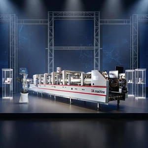 Piegatrice-Incollatrice Automatica 3A-13004/6 per Scatole a 4/6 Angoli, Macchina per la Produzione di Scatole, Piegatrice-Incollatrice a 4 Angoli - Product Image 4