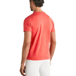T-shirt décontracté rose uni en coton pour homme 2025 – Coupe ample, manches courtes, idéal pour l'été – 100 % coton – Vêtements pour homme – T-shirts vierges - Product Image 5