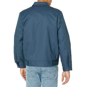 Vestes pour hommes en toile de coton très résistante, zippées, avec poches robustes, style streetwear décontracté, vente en gros. - Product Image 2