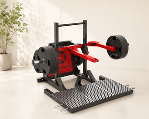 QLI QBQ090 Factory Hot <b>Sale</b> Commercial Gym Durable Metal Fitness Equipment Plate Loaded Leg Workout Squat Machine - Product Image 6