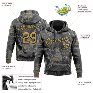 Custom Athletic Hoodie With Personalized Branding Premium Sportswear Factory Direct Supply - Product Image 3