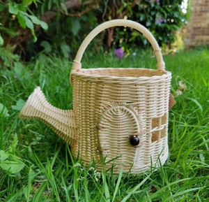 Cesta de Mimbre Botánico Hecha a Mano para Niños, con Detalles de Casa de Juguete, Ideal para Juegos Creativos de Simulación - Product Image 4
