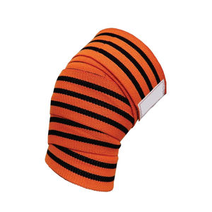 Bandes de genou pour squats, sangles de soutien pour l'entraînement, la force athlétique et l'haltérophilie, bandes de genou pour soulevé de terre, en vente - Product Image 1