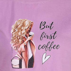 Camiseta de Algodón Ecológica Personalizada para Mujer, Informal, de Manga Corta, Lisa, para Primavera - Product Image 6