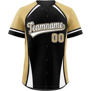 Camiseta de Béisbol de Último Diseño en Varios Colores, Estilo con Botones, Ropa para Exteriores - Product Image 5