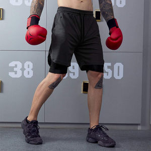 Shorts Deportivos para Hombre con Logotipo Impreso Personalizado OEM, Cintura Elástica, Transpirables, para Entrenamiento, Fitness, MMA, Cross-Fit, Running, Gimnasio 2026 - Product Image 6