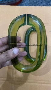 โซ่เชื่อมต่อเรซิ่นใสแบบหนาบาง ทำมือ เป็นมิตรกับสิ่งแวดล้อม คุณภาพสูง สำหรับตกแต่งบ้าน สำนักงาน ห้องพัก ของสะสม งานฝีมือ DIY - Product Image 3