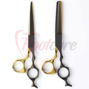 Durable Barber <b>Scissors</b> Sets Strong Build Barber <b>Scissors</b> Sets Sharp Edge Long Lasting Salon Use - Product Image 3