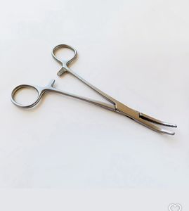 Pinzas arteriales Spencer Wells de acero inoxidable quirúrgico, horizontales, serradas, curvas, autoclavables, de mandíbulas largas, 20 cm / 7.9 pulgadas, al por mayor - Product Image 3
