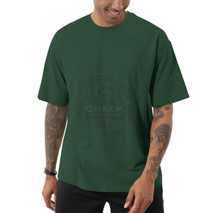 T-shirts surdimensionnés pour hommes en coton premium, col rond, coupe décontractée, streetwear décontracté, respirant, séchage rapide, manches courtes - Product Image 5