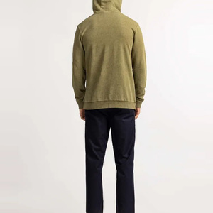 Custom Designed Men's 100% Cotton Zipper-Up Fleece <b>Waterproof</b> Hoodie Lightweight Winter Wear Digital Printing Plain Dyed High - Product Image 2