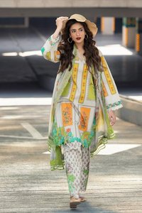 Robes traditionnelles pakistanaises de qualité supérieure, en tissu lourd, pour l'hiver et l'été, avec broderies et pierres, par AM MPEX - Product Image 4