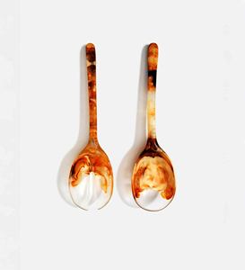 Ustensiles à salade écologiques faits à la main, compatibles lave-vaisselle, pour la cuisine à domicile, fabriqués en Inde - Product Image 1