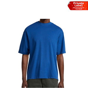Men Casual Loose Fit Boxy T-<b>Shirt</b> Heavy Weight Streetwear Tee OEM Custom Men Streetwear Boxy <b>Shirt</b> Heavy Cotton Street Apparel - Product Image 1