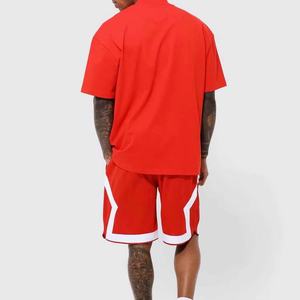 2026 <b>Top</b> Custom Logo <b>Men's</b> Summer T-Shirt and Shorts Set Best Selling Custom Logo Design High Quality <b>Men</b> Two Piece T-Shirt Sets - Product Image 1