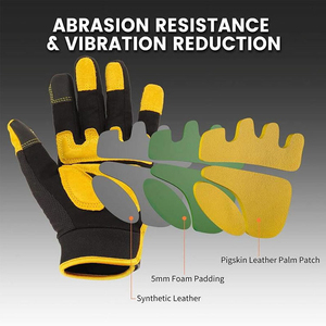 Fournisseur de gants d'extérieur en polyester sur mesure, usine de gants softshell d'extérieur, fabricant de gants doublés en polaire sur mesure - Product Image 2